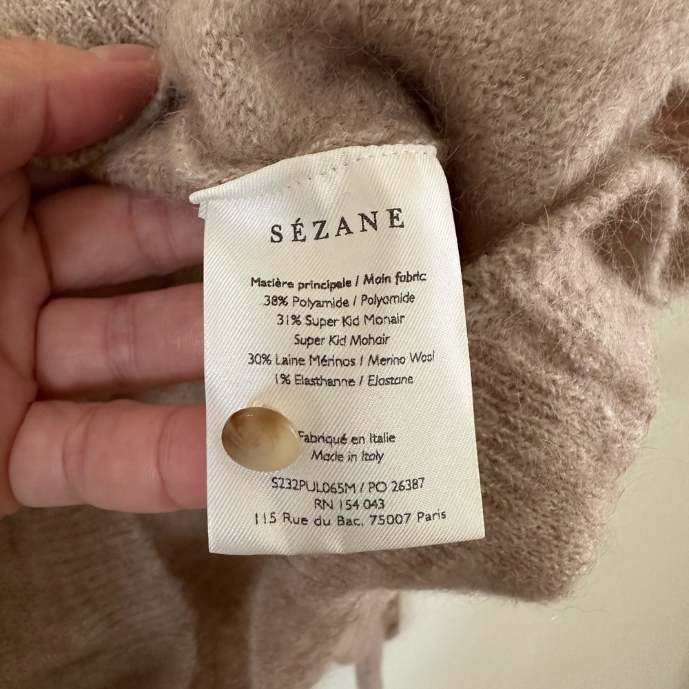 Cozy Sézane medium sweater - Picture 7 of 7